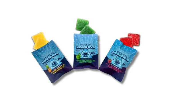 Minds Eye 40mg THC 2pk Gummies, Grab n Go Single Pack