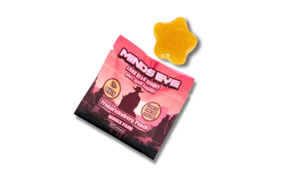 Minds Eye 50mg THC Gummy, Lone Star